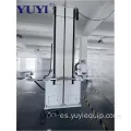 Cortadora vertical automática con dispositivo de alimentación de tela PLC
